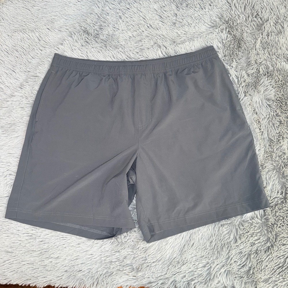 Chubbies Everywear Performance Shorts Mens XXL Grey 7" Inseam‎ Excellent